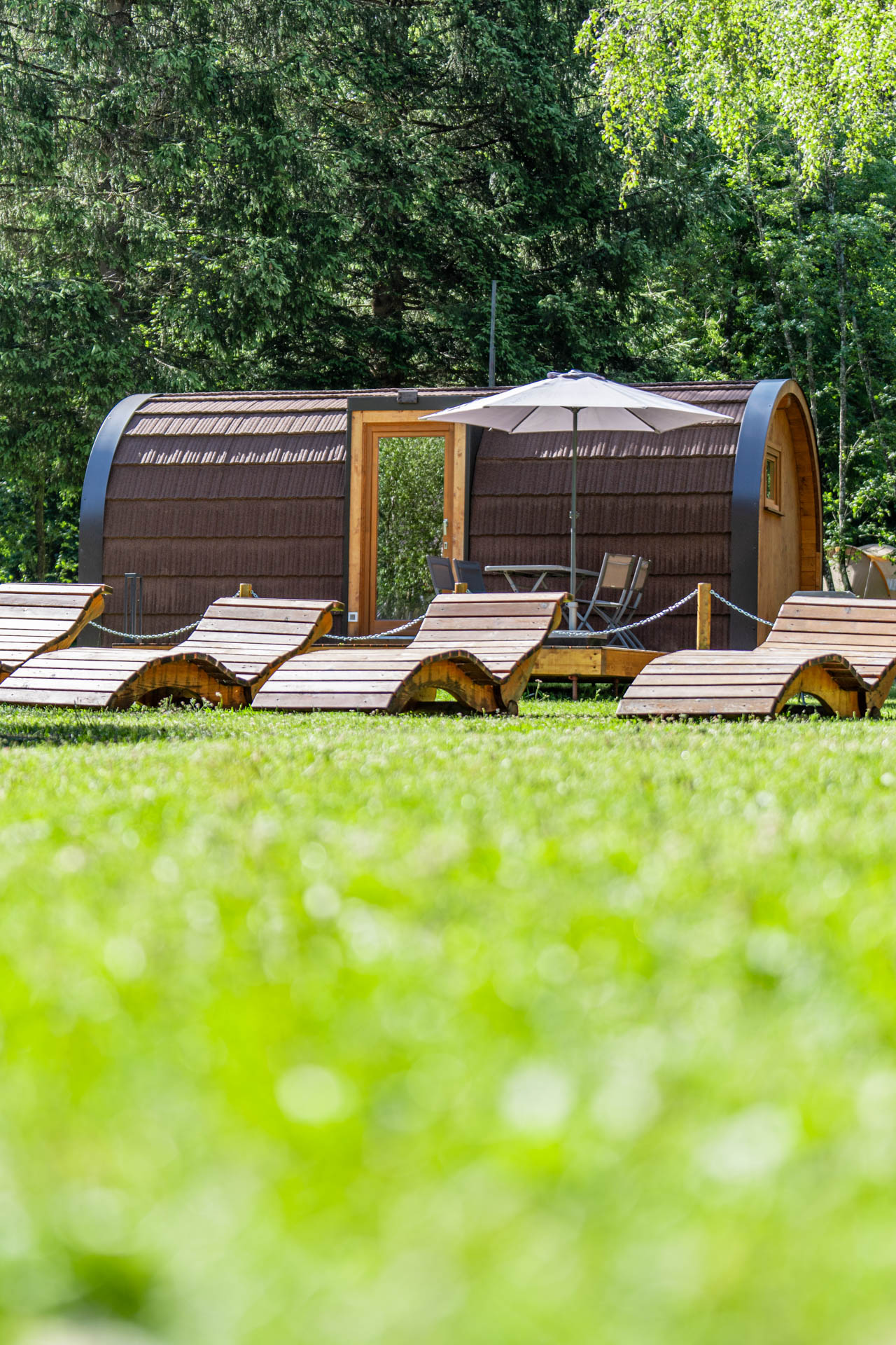 Camping POD casette in legno vendita
